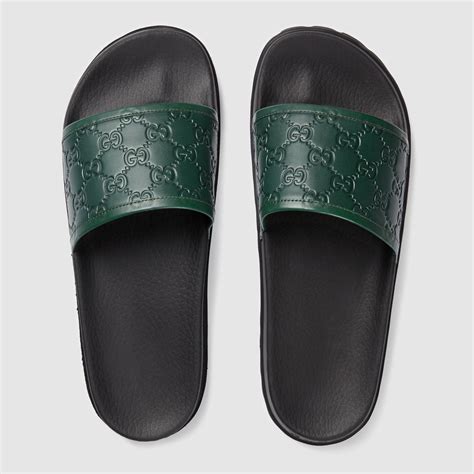 gucci slip-on men's|men's Gucci slides size 10.